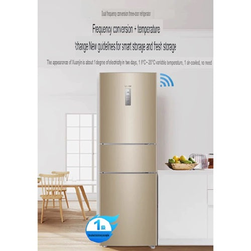 Haier BCD-218WLDPPU1 3 Doors Refrigerator 218L Local Warranty 3 Pin Plug