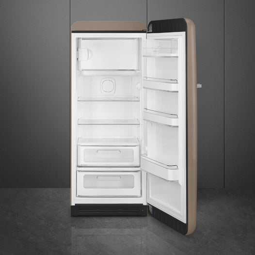 FAB28RDTP5 Retro Freestanding Fridge Taupe