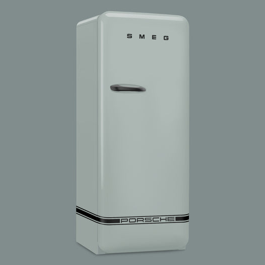 Smeg FAB28RDPSG6 Retro Freestanding Fridge Porsche Shade Green
