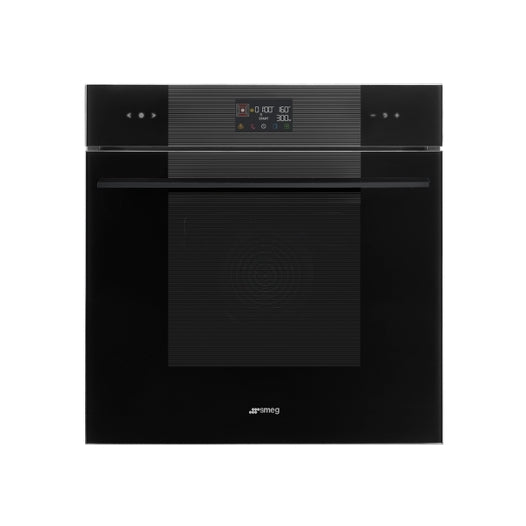 SMEG SO6102M2B3 60cm Built-In SpeedwaveXL Single Oven Black