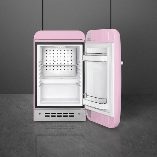 SMEG FAB5RPK5 Retro Freestanding Mini Fridge Pink