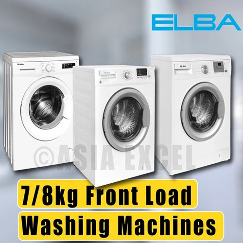 Elba EWF70120WP/EWF80120VT 7/8kg Front Load Washing Machine