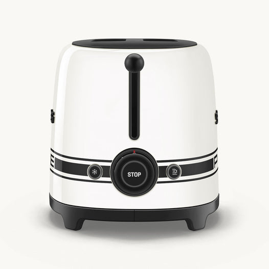 SMEG Porsche X SMEG Two Slice Toaster Carrara White