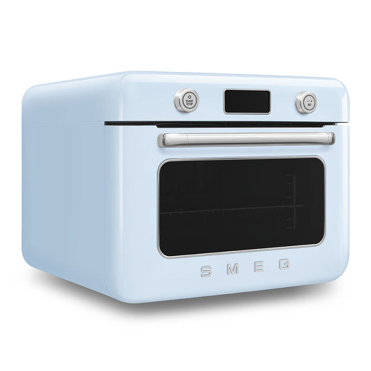 SMEG COF01PBUK 10-In-1 Multifunction Countertop Combi Steam Oven Pastel Blue