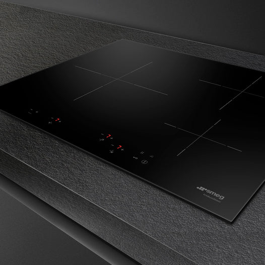 SMEG SI5633D Induction Hob 60cm Black Glass 3 Zones