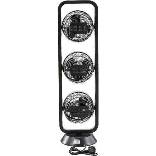 EUROPACE EQQ 7931S Trio Turbo Oscillating Fan (9”)