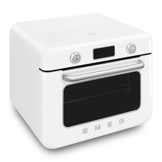 SMEG 10-in-1 Multifunction Countertop Combi Steam Oven White