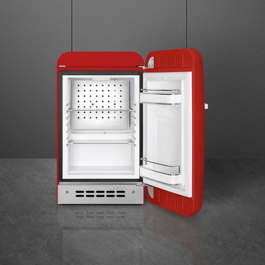 SMEG FAB5RRD5 Mini Fridge 1950s Retro Style Red