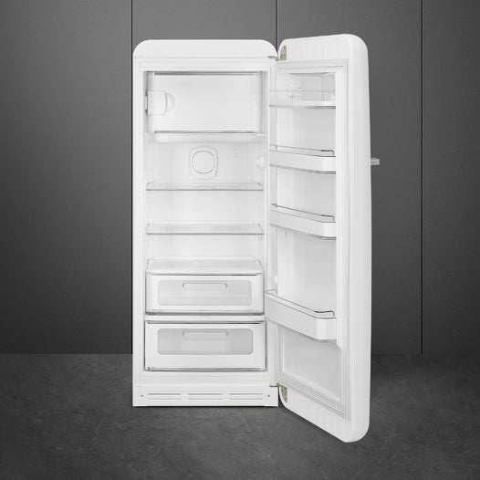 SMEG FAB28RWH5UK Retro Freestanding Fridge White 50's Style