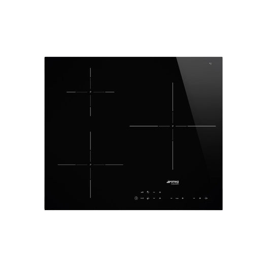 SMEG SI5632D Induction Hob 3 Zones 60cm Black Glass