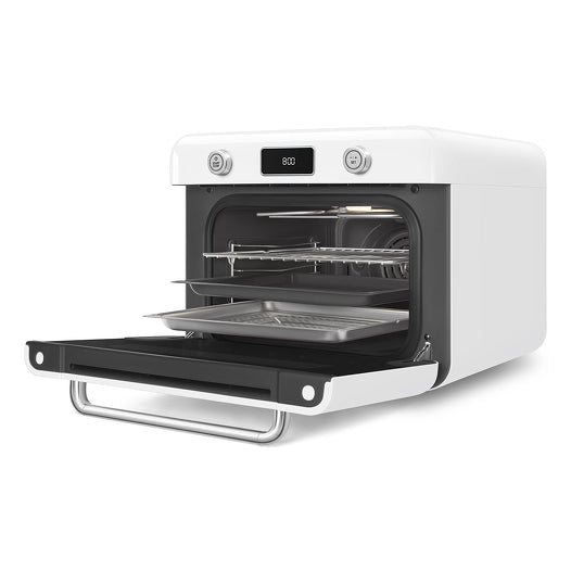 SMEG 10-in-1 Multifunction Countertop Combi Steam Oven White