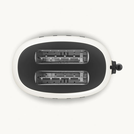 SMEG Porsche X SMEG Two Slice Toaster Carrara White