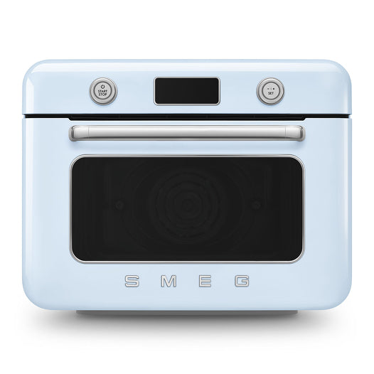 SMEG COF01PBUK 10-In-1 Multifunction Countertop Combi Steam Oven Pastel Blue