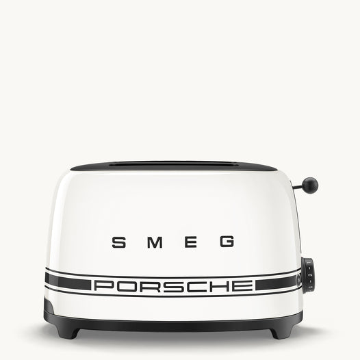 SMEG Porsche X SMEG Two Slice Toaster Carrara White