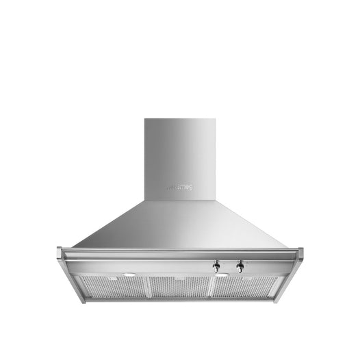 SMEG A1 Opera Wall Cooker Hood 90cm Stainless Steel