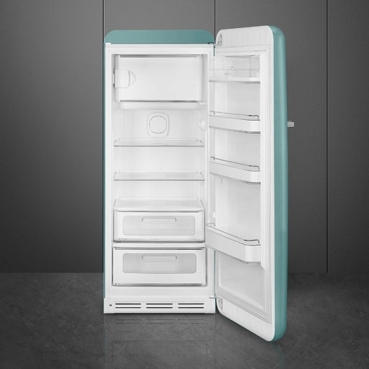 SMEG FAB28 Retro Freestanding Fridge Emerald Green