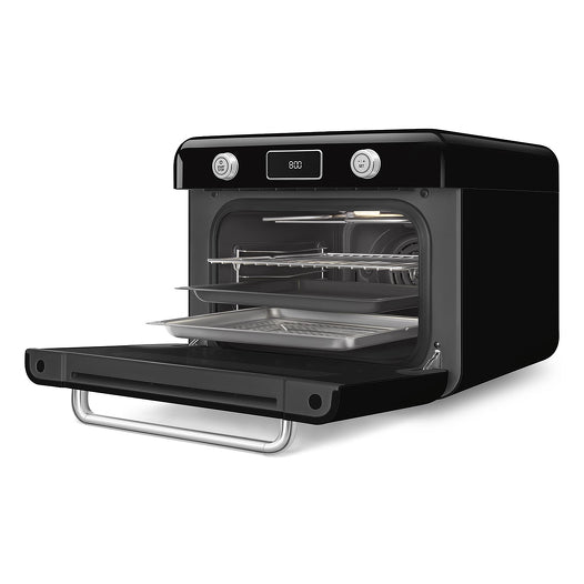 SMEG COF01BLUK 10-in-1 Countertop Combi Steam Oven Black