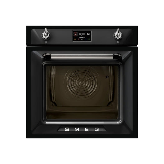 SMEG SOP6902S2PN Galileo 60cm SteamOne Combi Oven Black