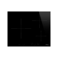 SMEG SI5633D Induction Hob 60cm Black Glass 3 Zones