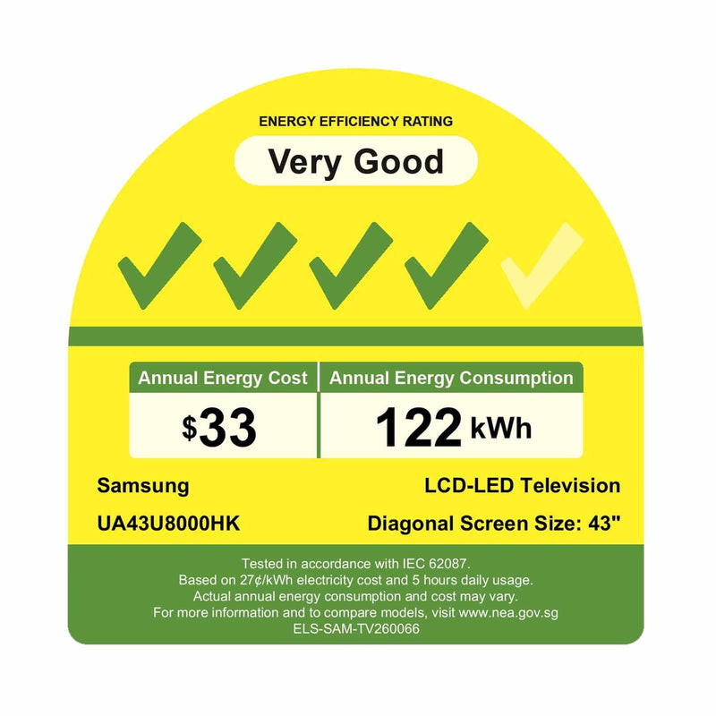 Samsung UA43U8000HKXXS Smart TV Crystal UHD 4K 43"