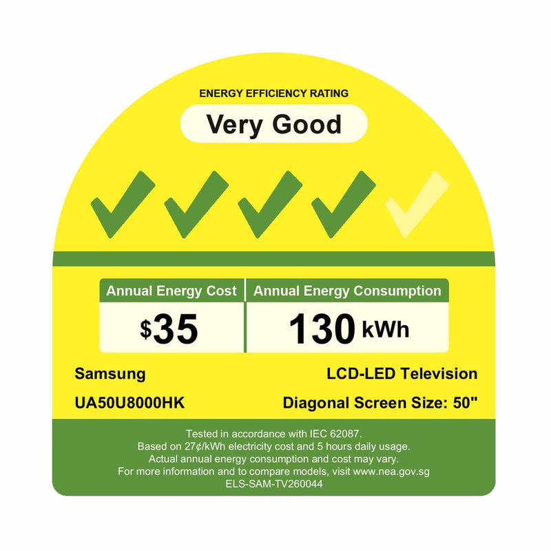 Samsung 50" Crystal UHD 4K Smart TV
