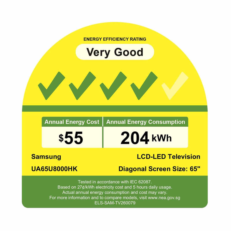 Samsung UA65U8000HKXXS 65" Crystal UHD 4K Smart TV