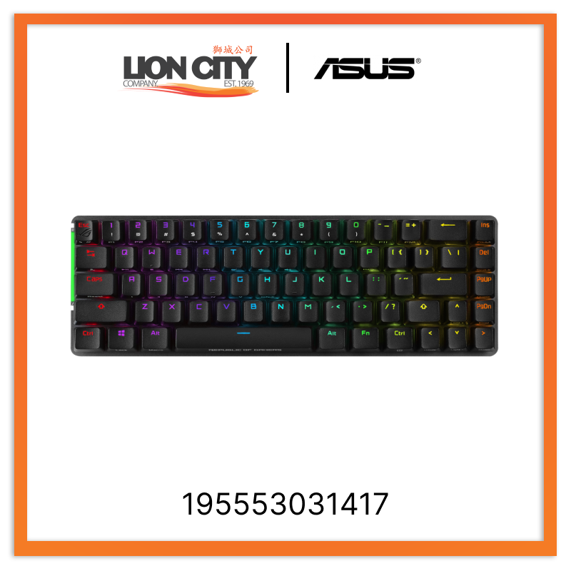 Asus AS ROG FALCHION NX RED 195553031417 Gaming Keyboard