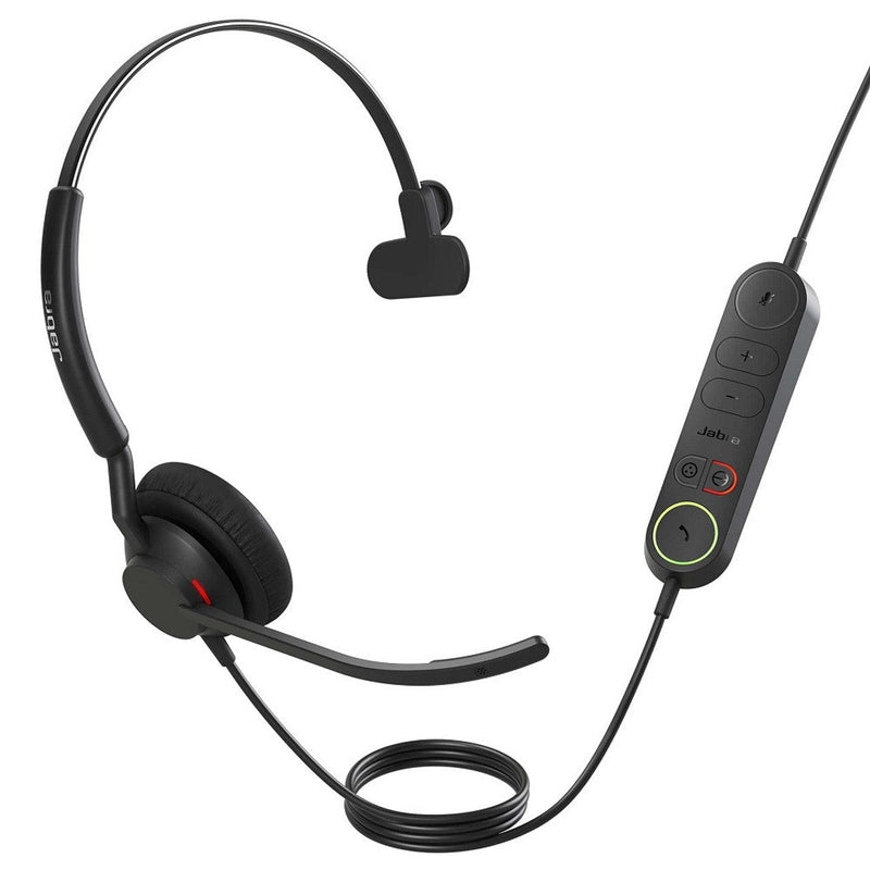 Jabra Engage 40 Mono MS USB Headset with Inline Link USB-C/A