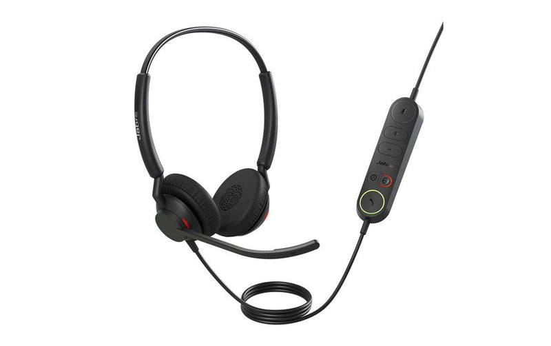 Jabra Engage 40 Stereo UC Inline Link Wired USB Headset USB-A