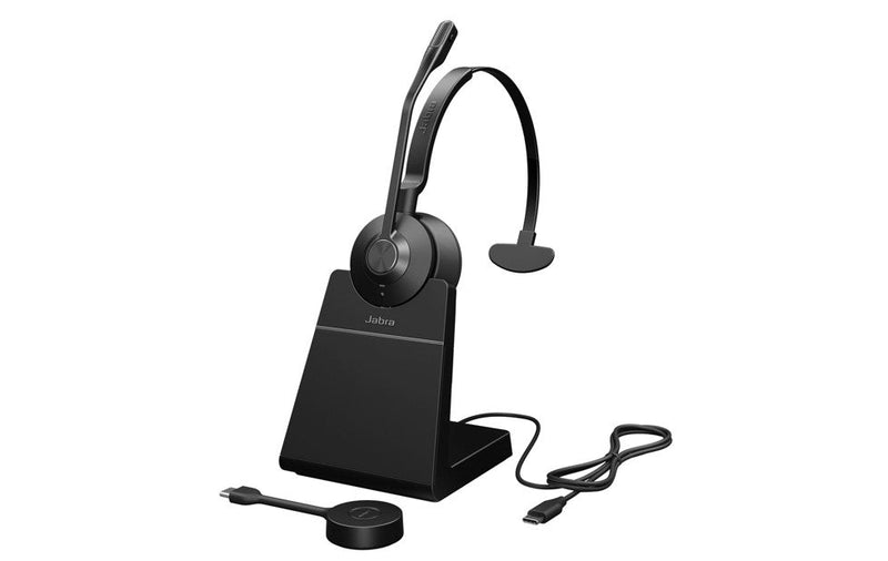Jabra Engage 55 Mono UC Wireless ANC DECT Headset USB-C