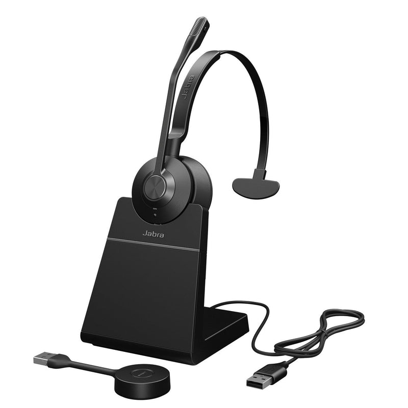 Jabra Engage 55 SE Mono UC Wireless DECT Headset with Stand USB-A