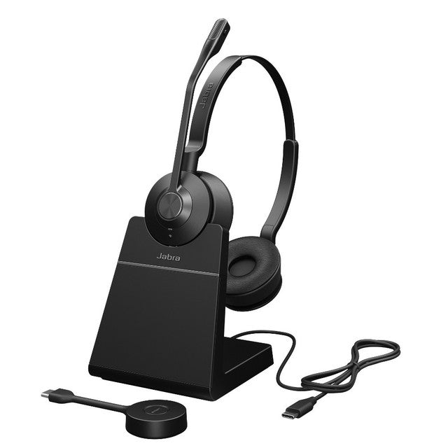 Jabra Engage 55 SE Stereo MS Wireless DECT Headset with Stand USB-C