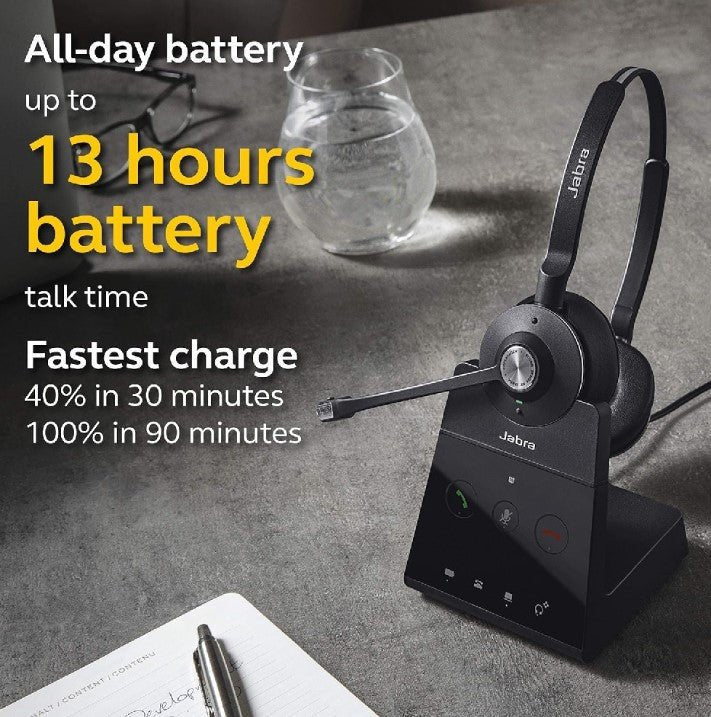 Jabra Engage 65 Stereo Professional Wireless ANC DECT Headset