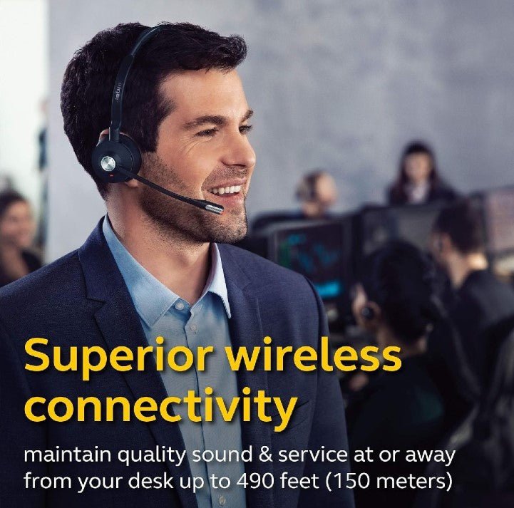 Jabra Engage 65 Stereo Professional Wireless ANC DECT Headset