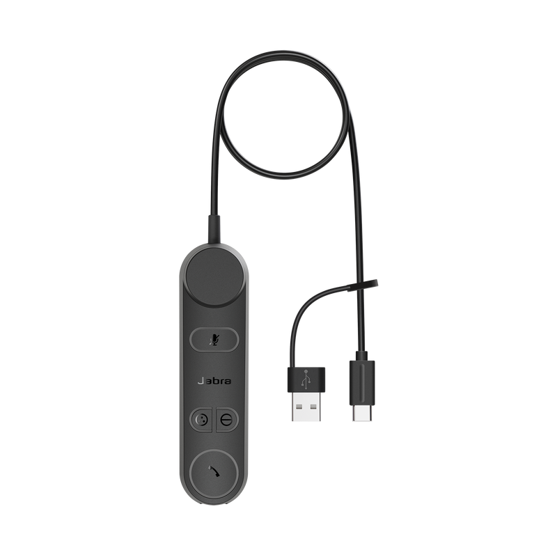 Jabra Engage 50 II Stereo MS USB Headset with Link USB-C USB-A