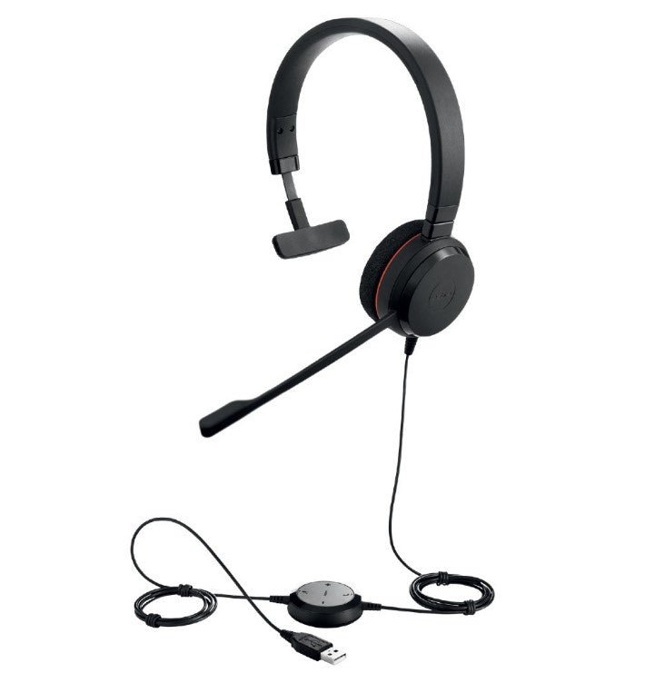 Jabra Evolve 20 UC Stereo Office Headset USB-A