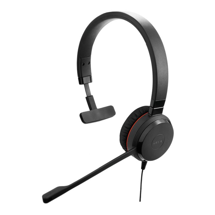 Jabra Evolve 30 II UC Mono Wired Headset USB-C/A Adapter Black