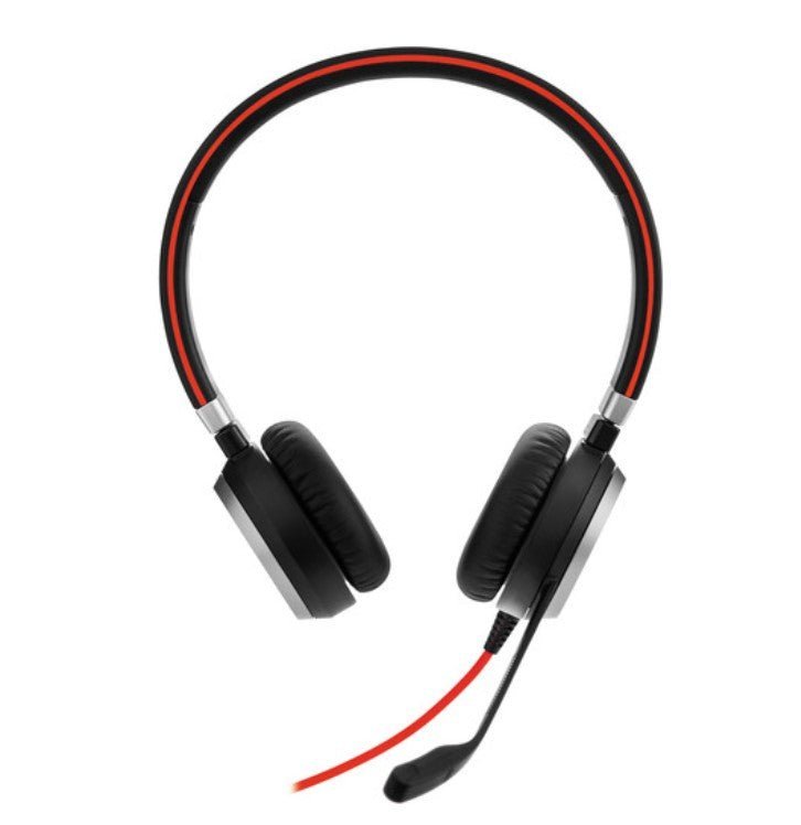Jabra Evolve 40 MS Stereo Office Headset USB-C 3.5mm