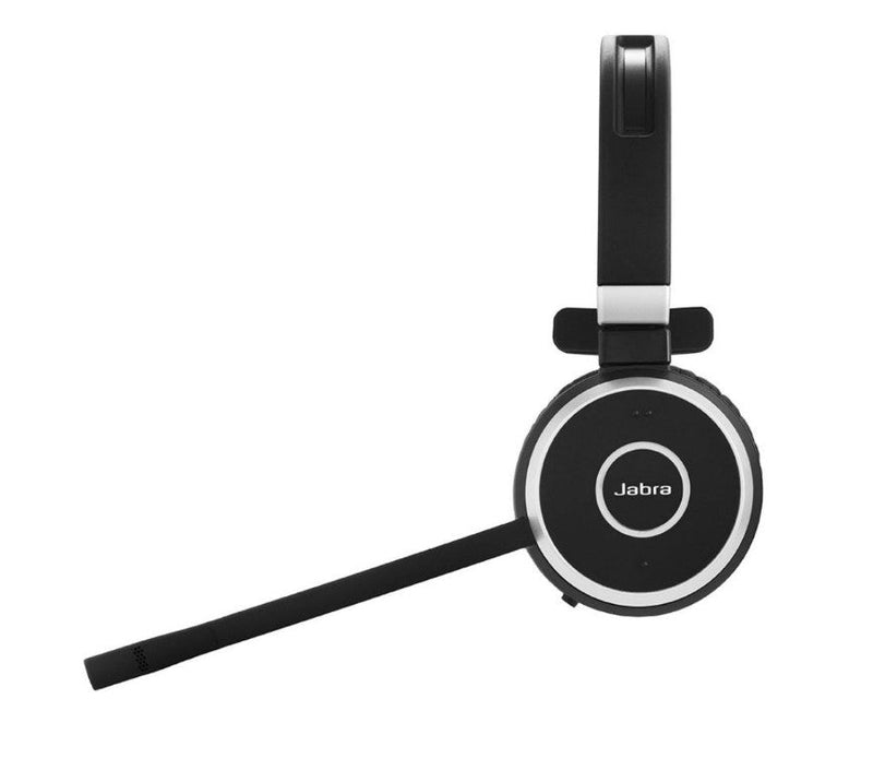 Jabra Evolve 65 SE UC Mono Wireless Bluetooth Headset with Charging Stand