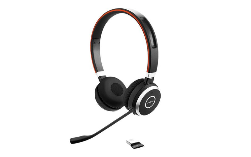 Jabra Evolve 65 SE UC Stereo Wireless Bluetooth Headset USB-A
