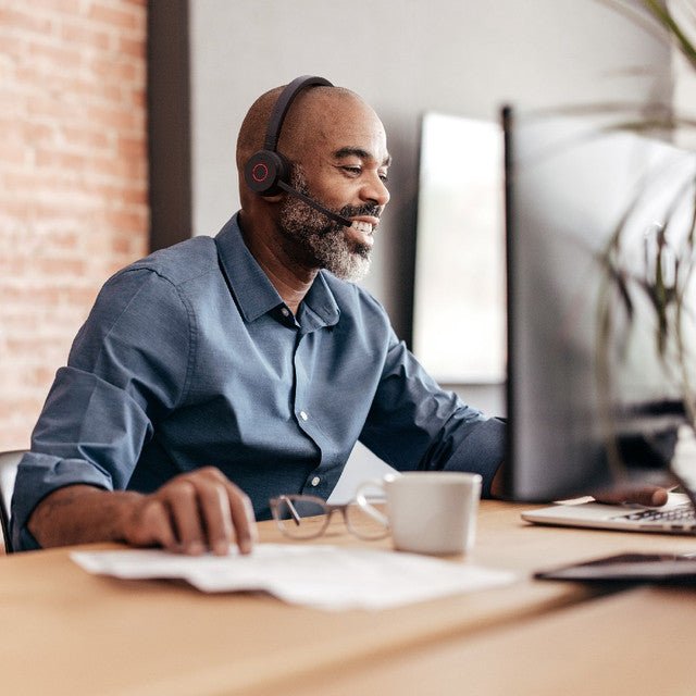 Jabra Evolve 65 TE UC Mono Wireless Bluetooth Headset USB-A