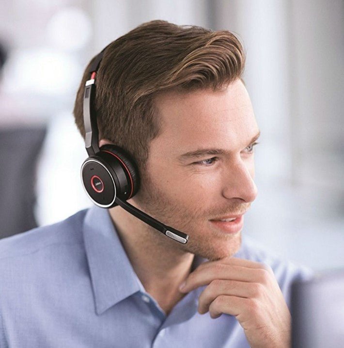 Jabra Evolve 75 SE MS Stereo ANC Wireless Bluetooth Headset USB-A