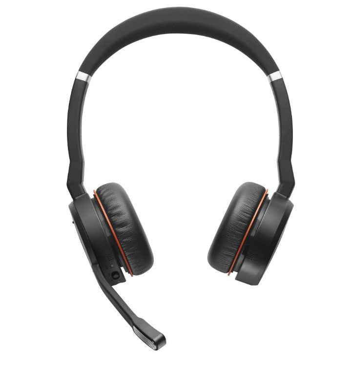 Jabra Evolve 75 SE MS Stereo Wireless Bluetooth Headset Charging Stand USB-A