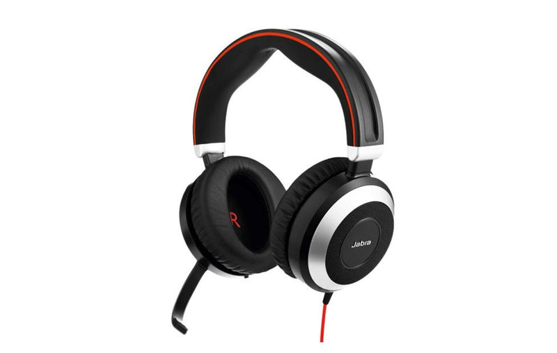 Jabra Evolve 80 MS Stereo Active Noise Cancelling Headset USB-A