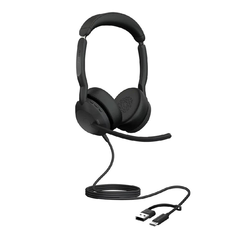 Jabra Evolve2 50 UC Stereo Headset USB-C/A Adapter