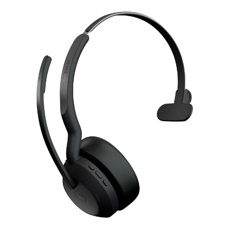 Jabra Evolve2 55 MS Mono Wireless Headset With Stand 25599-899-989