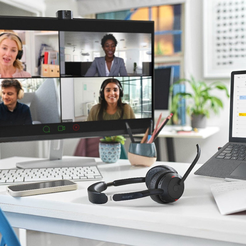 Jabra Evolve2 55 MS Stereo Wireless Headset USB-C