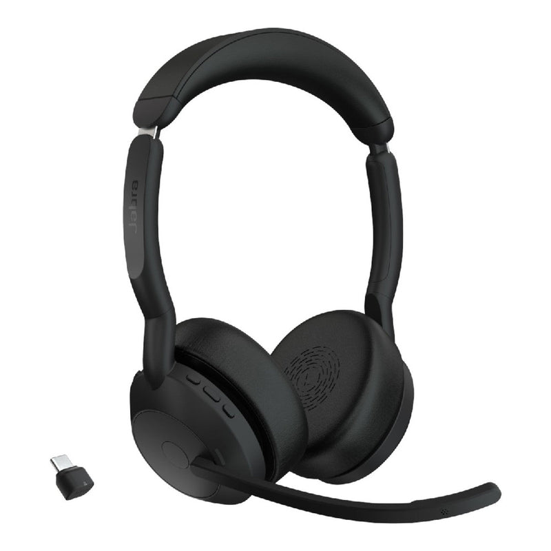 Jabra Evolve2 55 MS Stereo Wireless Headset USB-C
