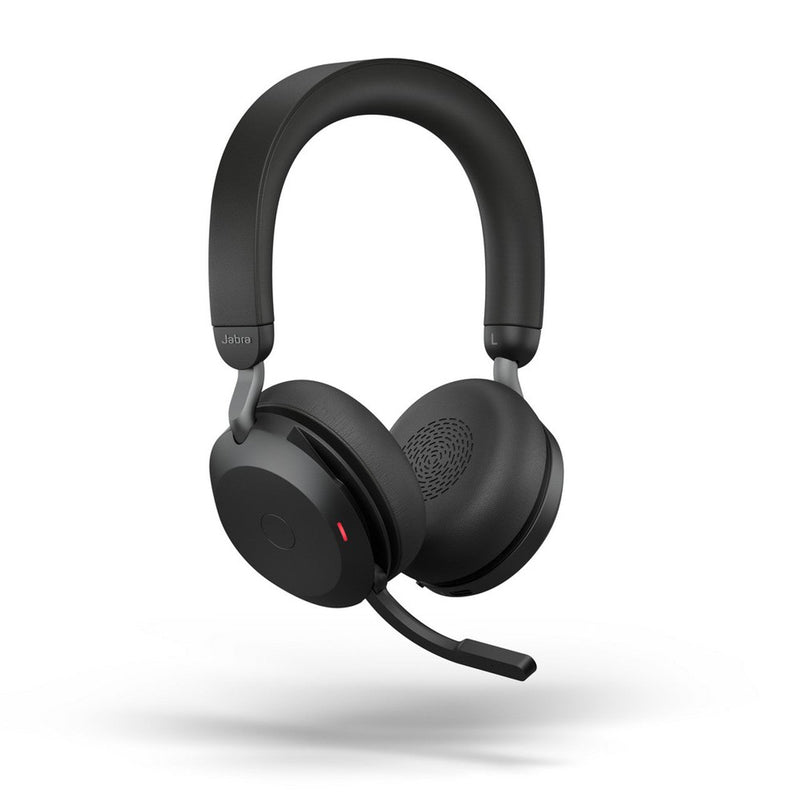 Jabra Evolve2 75 UC Stereo Wireless Bluetooth Headset with Charging Stand USB-A