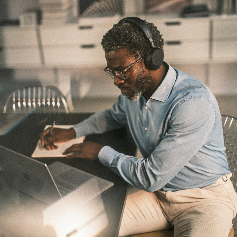 Jabra Evolve3 75 MS Wireless ANC Headset USB-C with Stand